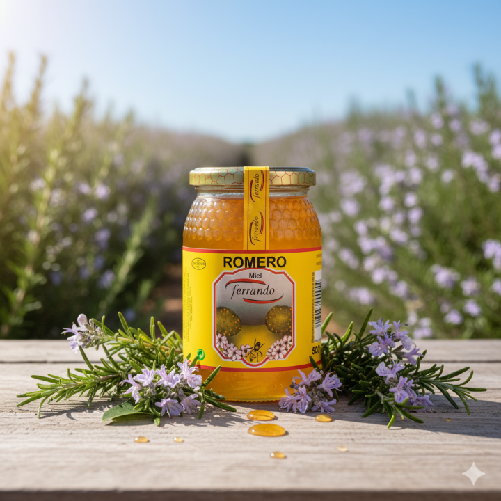 Miel de romero 500 g.