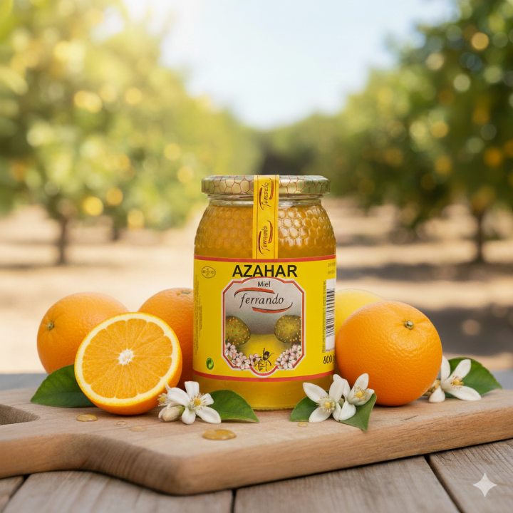 Miel de azahar 500 g.