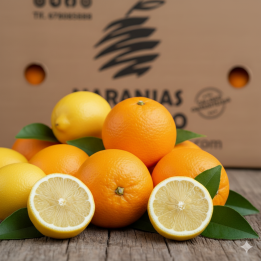 Naranjas y Limones (13kg naranjas + 2kg de limones)